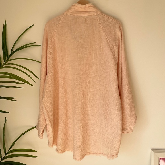 NEW Free People We The Free Summer Daydream Buttondown - Picture 8 of 15